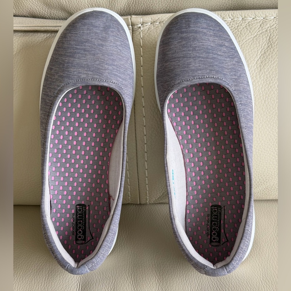 Skechers Go Step Lite Women's Gray Slip-On Flats Shoes - 9,5 - Picture 5 of 12